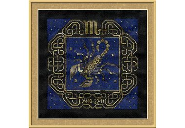  1208 Скорпион. Набор для вышивки крестом Риолис