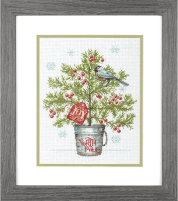 70-09624 Набір для вишивання хрестиком &quot;Holiday Tree&quot; &quot;Святкове дерево&quot; DIMENSIONS - 1