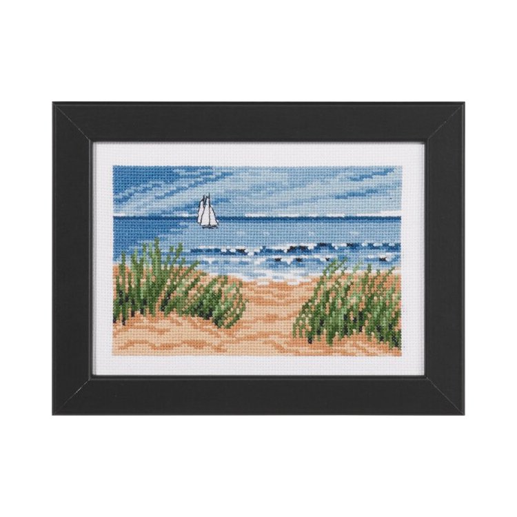 13-0168 Лодки (Boats. Набор для вышивания крестом PERMIN - 1