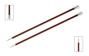 47332 Спиці прямі Zing KnitPro, 40 см, 5.50 мм - 1 47332 Спиці прямі Zing KnitPro, 40 см, 5.50 мм - 1