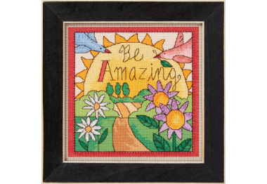 вышивка гладью ST152314 Будь удивительным. Набор для вышивки в смешанной технике Mill Hill