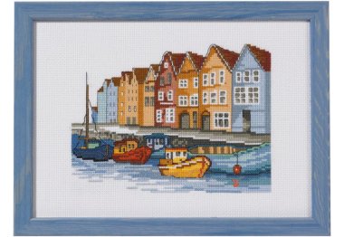 92-1169 Лодки. Набор для вышивания крестом PERMIN 92-1169 Лодки. Набор для вышивания крестом PERMIN