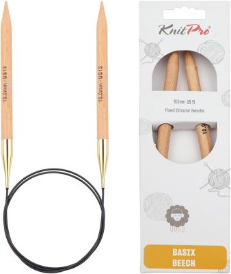 35337 Спиці кругові Basix KnitPro, 80 см, 10.00 мм - 1 35337 Спиці кругові Basix KnitPro, 80 см, 10.00 мм - 1