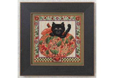 вышивка гладью MH144202 Тыква. Набор для вышивки в смешанной технике Mill Hill