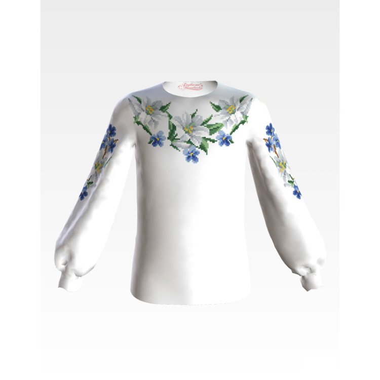 Блузка для девочки (заготовка для вышивки) БД-006 - 1