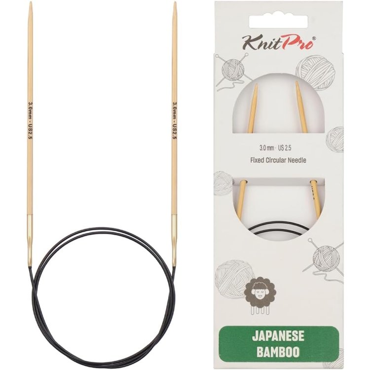 22265 Спиці кругові Bamboo KnitPro, 100 см, 3.00 мм - 1 22265 Спиці кругові Bamboo KnitPro, 100 см, 3.00 мм - 1