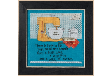 вышивка гладью CG301711 Ложечка масла. Набор для вышивки в смешанной технике Mill Hill