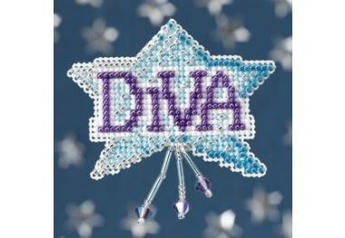 вышивка гладью MH188102 Дева. Набор для вышивки в смешанной технике Mill Hill