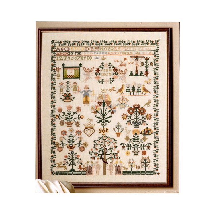 39-3050 Celle 1808. Набор для вышивания крестом PERMIN - 1