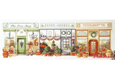  70-1430 Магазины. Набор для вышивания крестом PERMIN