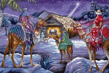 Набор для вышивки крестом L8108 Three Kings. Letistitch - 1