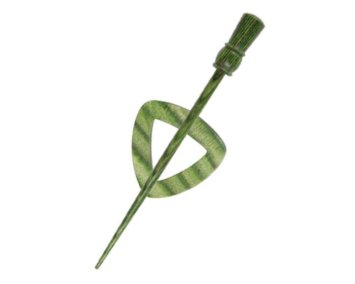 20838 Заколка для шали Electra Symfonie MISTY GREEN Shawl Pins with Sticks KnitPro - 1
