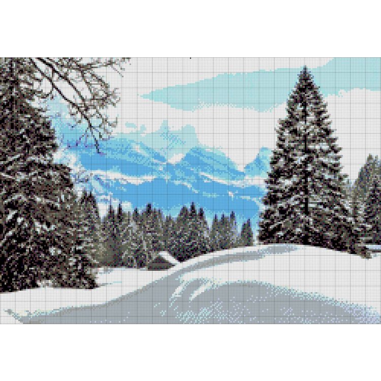27-1472-НЗ Зима. Набор Для вышивки бисером ТМ Токарева А. - 1 27-1472-НЗ Зима. Набор Для вышивки бисером ТМ Токарева А. - 1