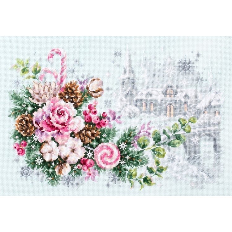 8379 Рождественское волшебство. Набор для вышивки крестом Classic Design - 1 8379 Рождественское волшебство. Набор для вышивки крестом Classic Design - 1