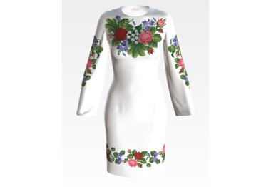  Платье женское (заготовка для вышивки) ПЛ-021