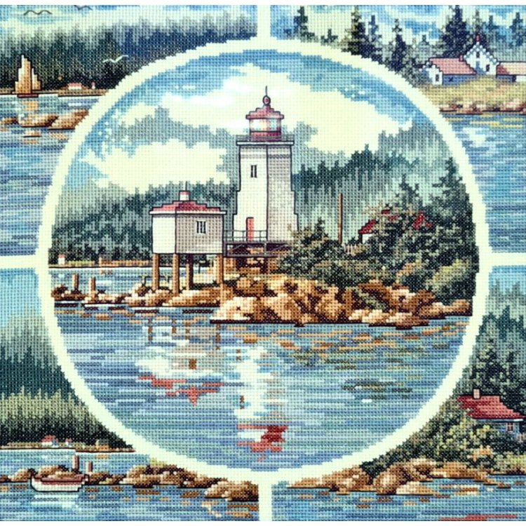 4589 На краю Землі. Набір для вишивки хрестиком Classic Design - 1