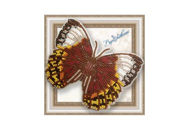  BGP-052 3D Бабочка Стихофтальма Луиза. Набор для вышивки бисером ТМ Вдохновение
