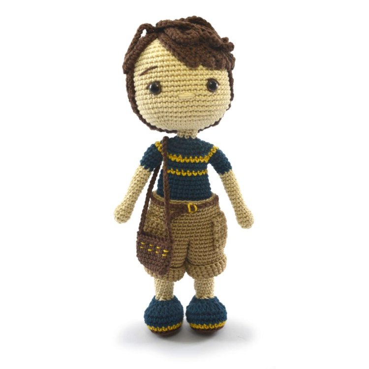 2 AMIGURUMI KIT - DOLLS Dan. Набір для в'язання іграшки - 2