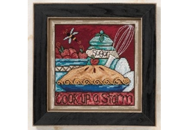 вышивка гладью ST150102 Приготовить шторм. Набор для вышивки в смешанной технике Mill Hill