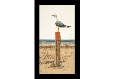  1062 Чайка, Seagull (Теа Гувернер). Набор для вышивки крестом