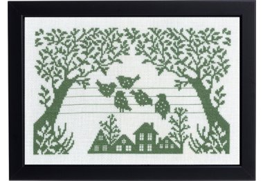  92-9364 Птицы (Birds. Набор для вышивания крестом PERMIN