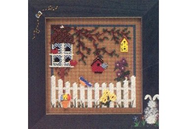 вишивка гладдю MHCB81 Місце збору. Набір для вишивки в змішаній техниці Mill Hill