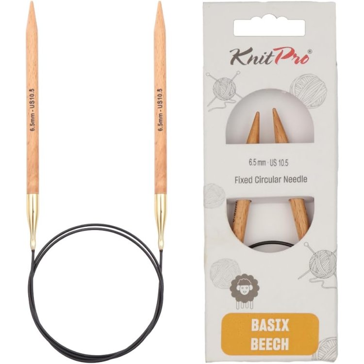 35363 Спиці кругові Basix KnitPro, 150 см, 6.50 мм - 1 35363 Спиці кругові Basix KnitPro, 150 см, 6.50 мм - 1