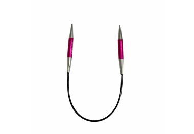 спицы для вязания 47090 Спицы круговые Zing KnitPro, 22,5 см, 5,00 мм