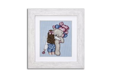  N048 Плюшевый друг. Набор для вышивки крестом Кольорова