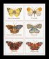 2037 Butterflies Linen. Набор для вышивки крестом Thea Gouverneur - 1