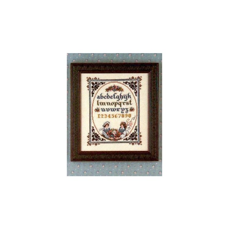 LL1 Serendipity//Счастливый случай. Схема для вышивки крестиком на бумаге Lavender &amp; Lace - 1