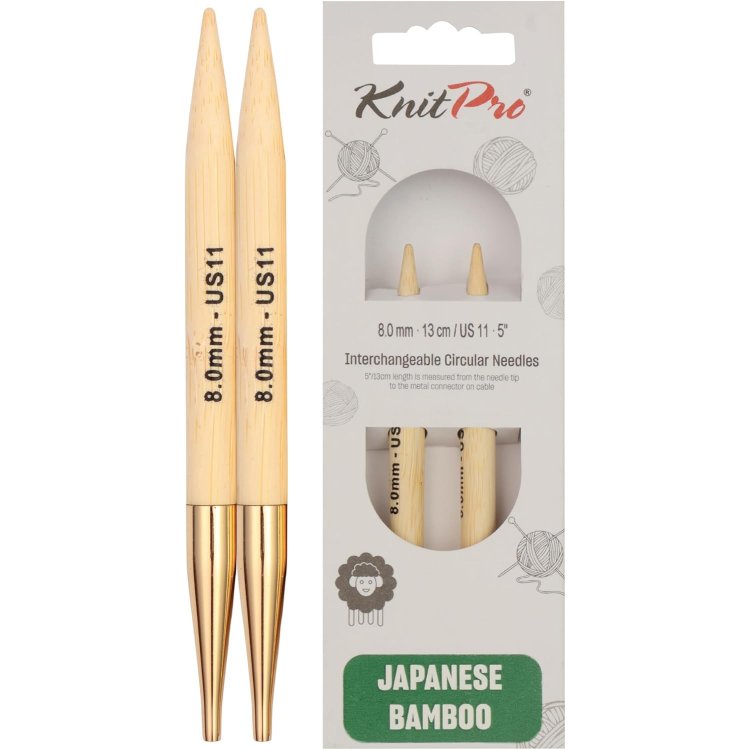 22410 Спиці знімні Bamboo KnitPro, 8.00 мм - 1