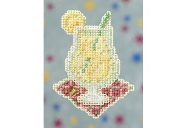 вишивка гладдю MH189106 Лимонад. Набір для вишивки в змішаній техніці Mill Hill