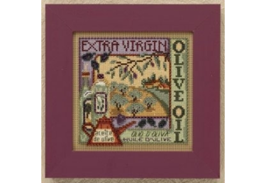 вышивка гладью MH149205 Оливковое масло. Набор для вышивки в смешанной технике Mill Hill