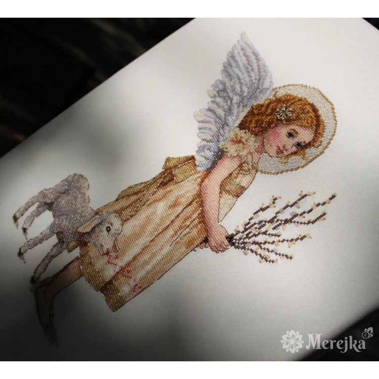 K-256B Весну вітати. Набір для вишивки хрестом Мережка - 2 K-256B Весну вітати. Набір для вишивки хрестом Мережка - 2