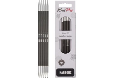 спиці для в'язання 41113 Спиці шкарпеткові Karbonz KnitPro 15 см 4.00 мм спиці для в'язання 41113 Спиці шкарпеткові Karbonz KnitPro 15 см 4.00 мм