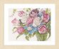 PN-0158327 Красивий букет квітів. Набір для вишивки хрестиком Lanarte - 1