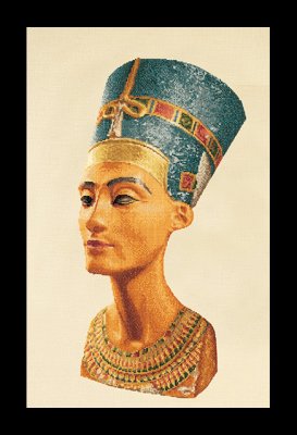 3070 Nefertiti (white) Linen. Набор для вышивки крестом Thea Gouverneur - 1