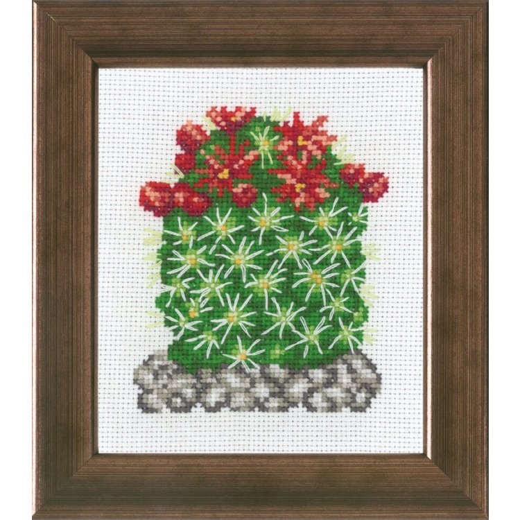 13-7441 Кактус (Cactus. Набор для вышивания крестом PERMIN - 1