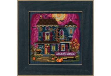 вишивка гладдю MH141822 Чарівні палички Ванди. Набір для вишивки в змішаній техніці Mill Hill