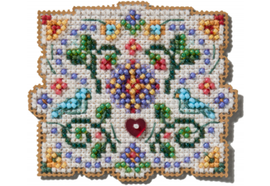вишивка гладдю MH182513 Народна творчість. Набір для вишивки в змішаній техниці Mill Hill