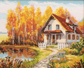 8378 Золото осени. Набор для вышивки крестом Classic Design - 1 8378 Золото осени. Набор для вышивки крестом Classic Design - 1