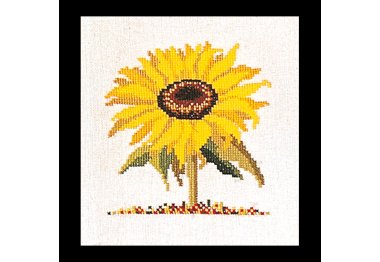  901 Sunflower Linen. Набір для вишивки хрестом Thea Gouverneur