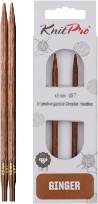 31206 Спиці з`ємні Ginger KnitPro, 4.50 мм - 1