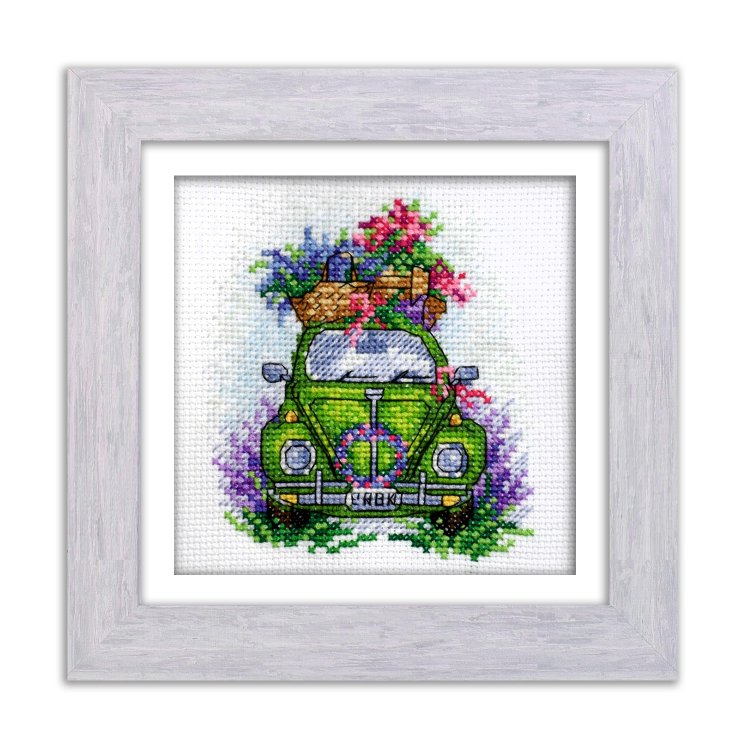 N055 Прованс. Набір для вишивки хрестом Кольорова - 1