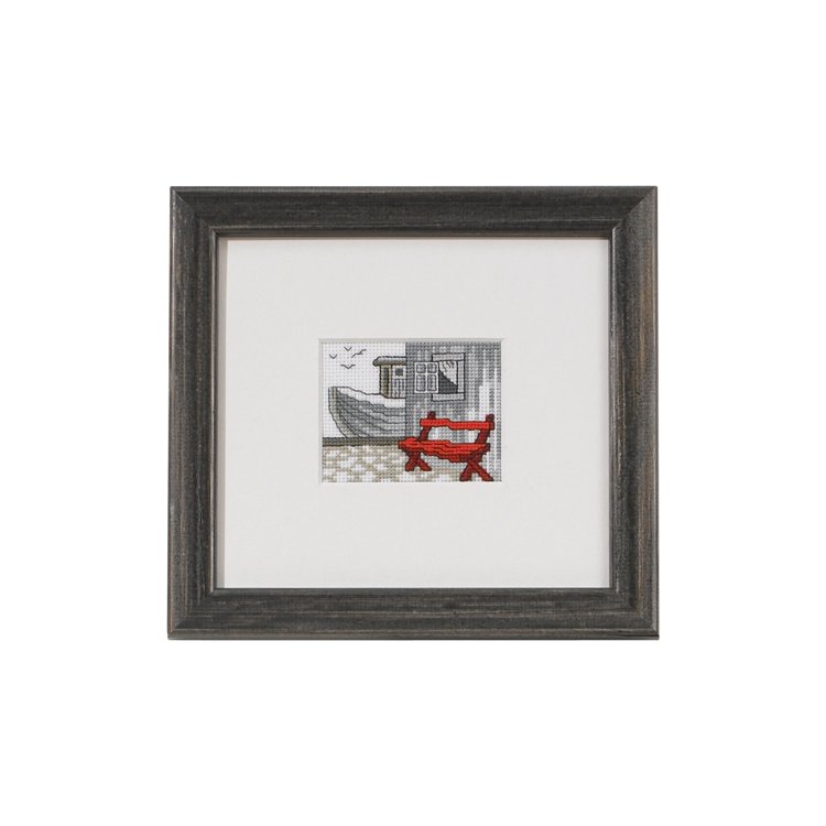 14-1320 Гавань. Набор для вышивания крестом PERMIN - 1