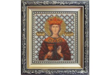  Б-1089 Ікона Свята мучениця Варвара Набір для вишивки бісером