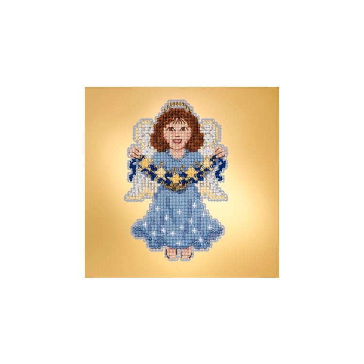 MH181936 Небесний ангел. Набір для вишивки в змішаній техніці Mill Hill - 1