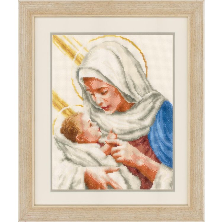 PN-0148524 Мария и Иисус. Набор для вышивки крестом Vervaco - 1