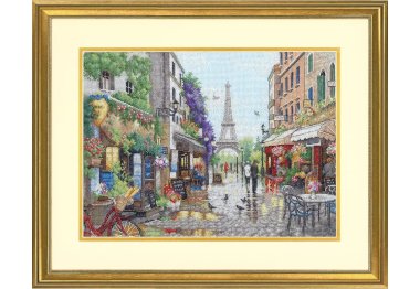  70-35438 Набір для вишивання хрестиком "Paris Scene" "Париж" DIMENSIONS